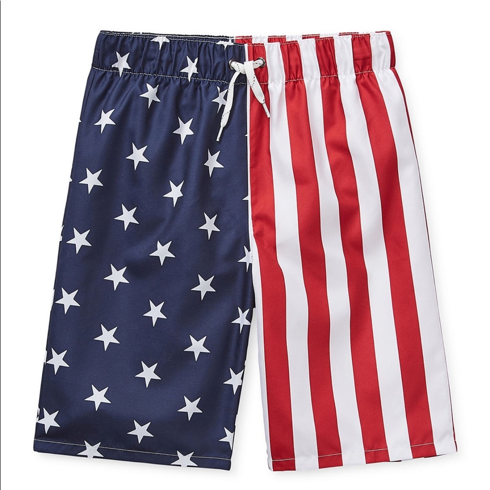 City Streets Little & Big Boy Swim Trunks
